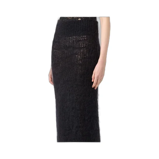 Brushed Knitted Maxi Skirt