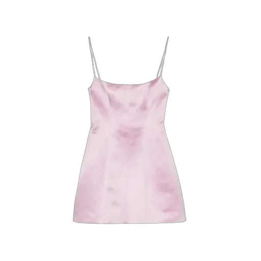 Spaghetti Strap Satin Mini Dress
