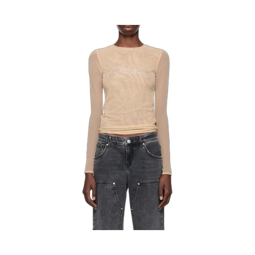 Long-Sleeved Elastic T-Shirt