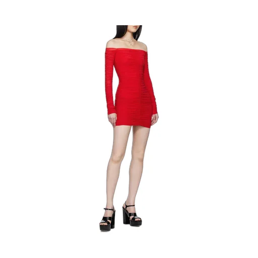 Ruched Mini Dress