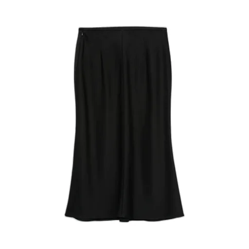 Satin Midi Skirt