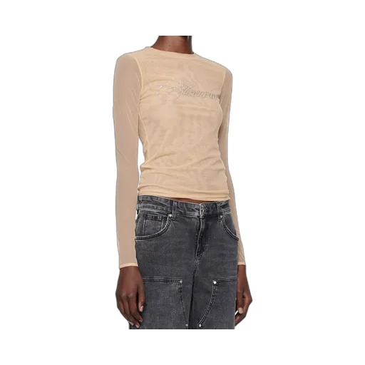 Long-Sleeved Elastic T-Shirt