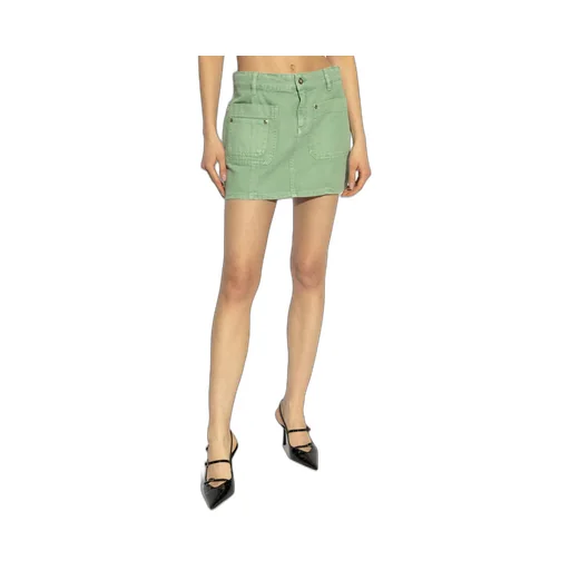 Cotton Mini Skirt