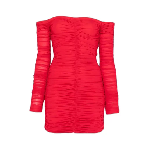 Ruched Mini Dress