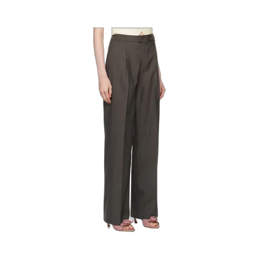 Belt-Loop Casual Pants