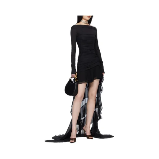 Off-Shoulder Mini Dress