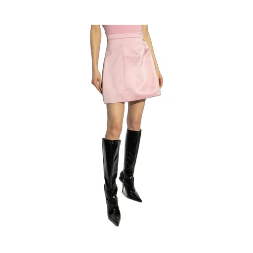 Duchess Satin Mini Skirt