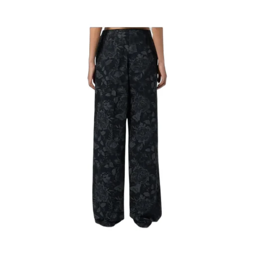 Laser-Print Denim Trousers