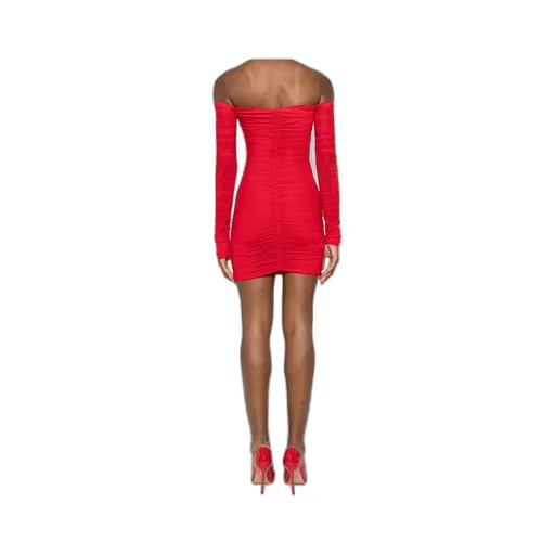 Ruched Mini Dress