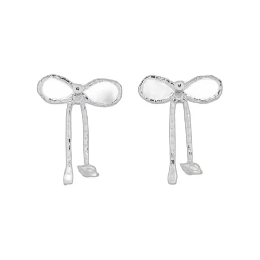 Embellished Bow Earrings