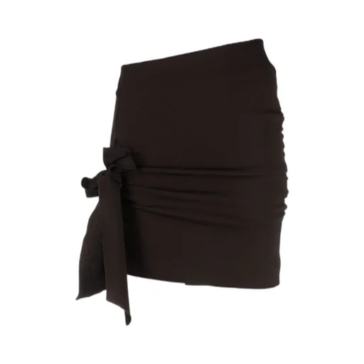 Bow-Detail Mini Skirt