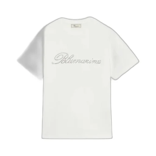 Logo Embellished Crewneck T-Shirt