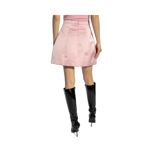 Duchess Satin Mini Skirt