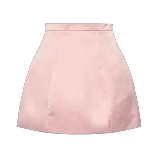 Duchess Satin Mini Skirt