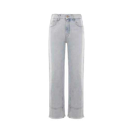 Logo Patch Straight-Leg Jeans