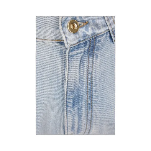 Logo Patch Straight-Leg Jeans
