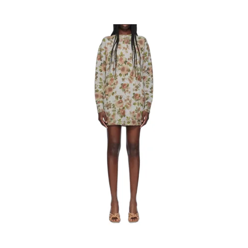 Flower Mini Dress