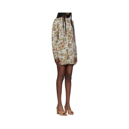 Flower Mini Dress
