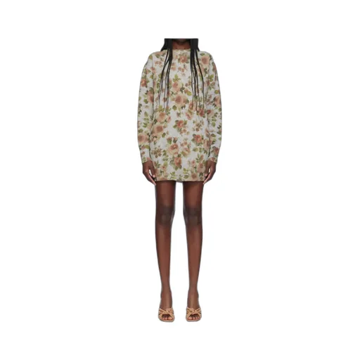 Flower Mini Dress