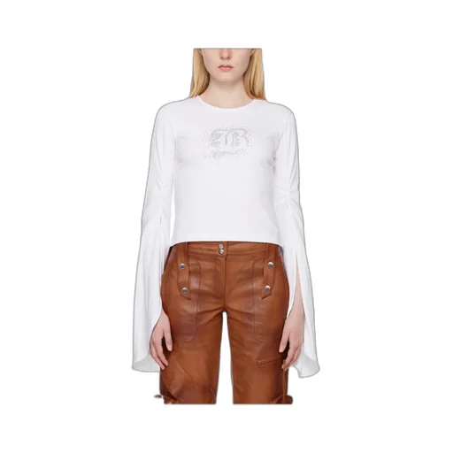 Round Collar And Long-Sleeved T-Shirt