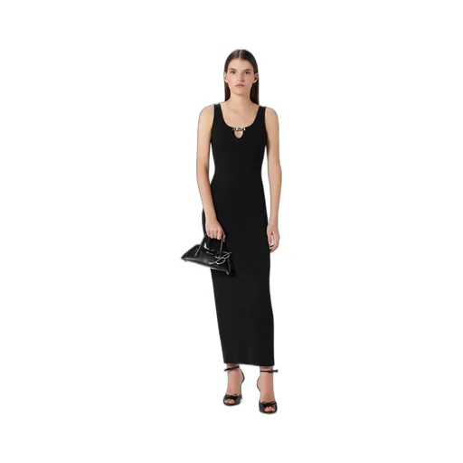 Bow-Detailed Maxi Dress