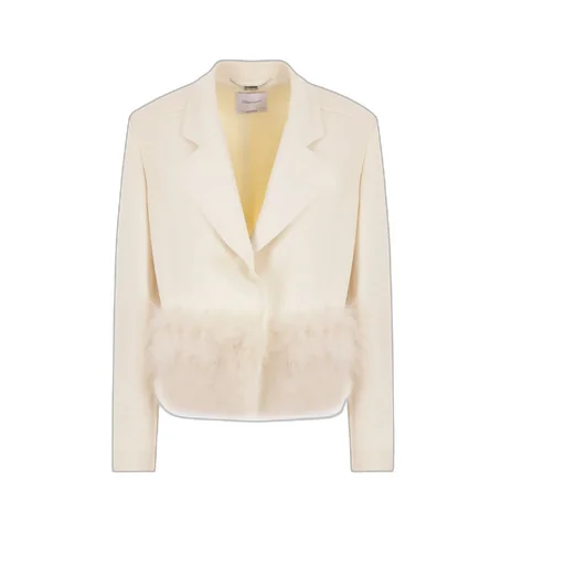 Single Breasted Peak Lapel Blazer