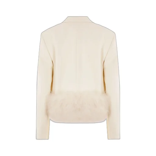 Single Breasted Peak Lapel Blazer