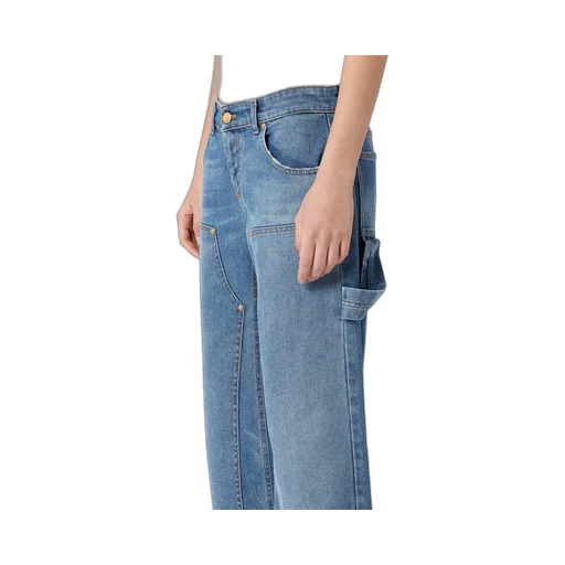 Boyfit Jeans With Tooling Details