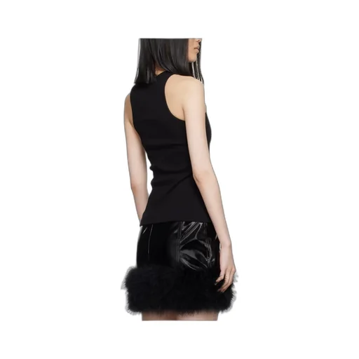 Rhinestone-Logo Tank Top