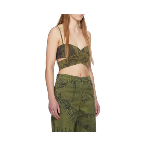 Printed Cross Top