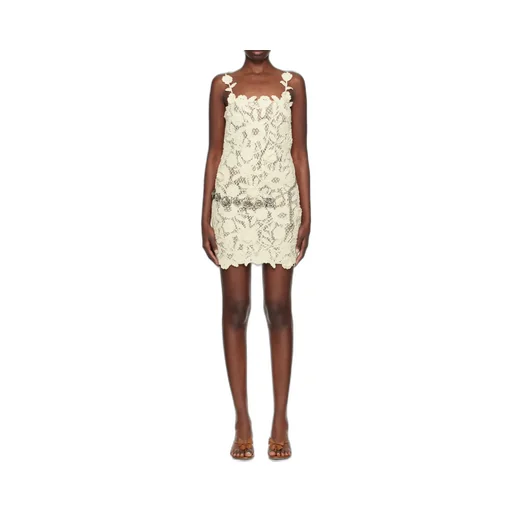 Square Neck Floral Corset Mini Dress