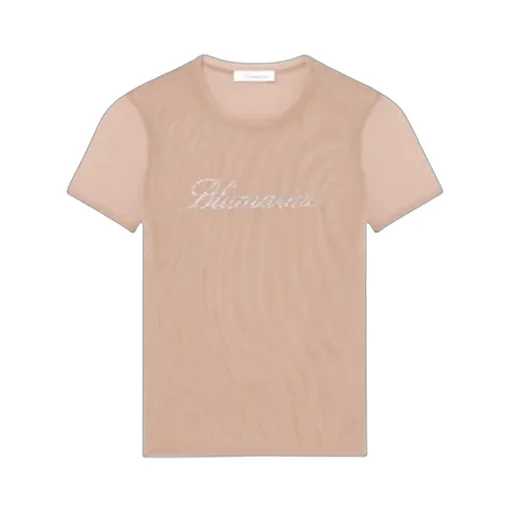 Tulle Round Neck T-Shirt