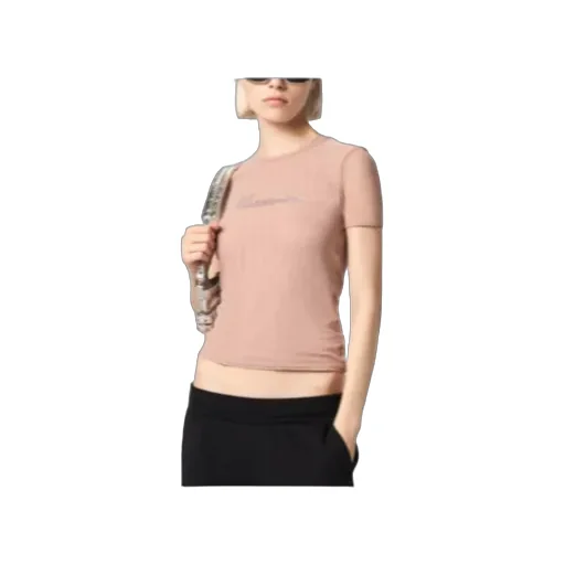 Tulle Round Neck T-Shirt