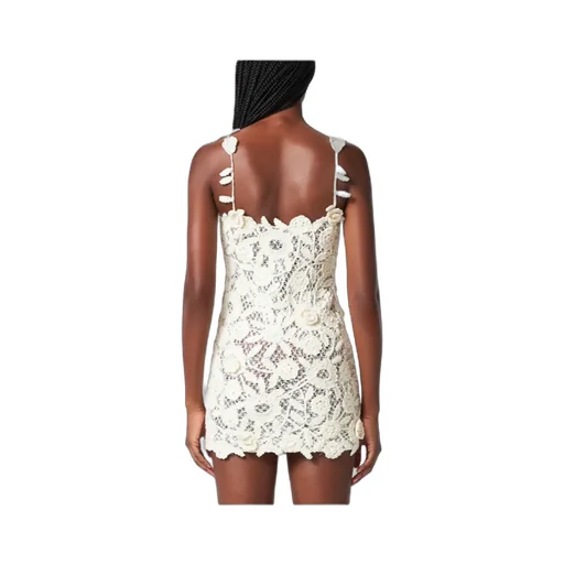 Square Neck Floral Corset Mini Dress