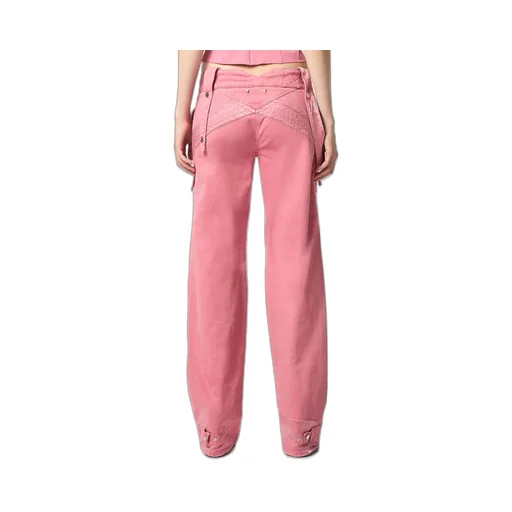 Inlaid Tooling Casual Trousers