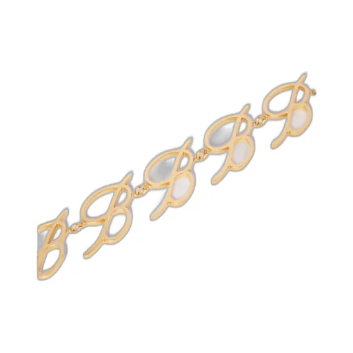 Logo Plaque Chain Belt