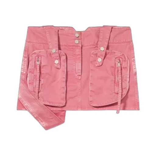 Medium Waist Mini Skirt