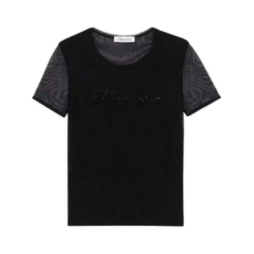 Logo-Embellished Mesh T-Shirt