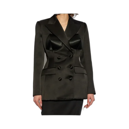 Double-Breasted Duchess Jacket