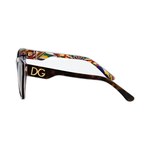 Square-Frame Gradient Sunglasses
