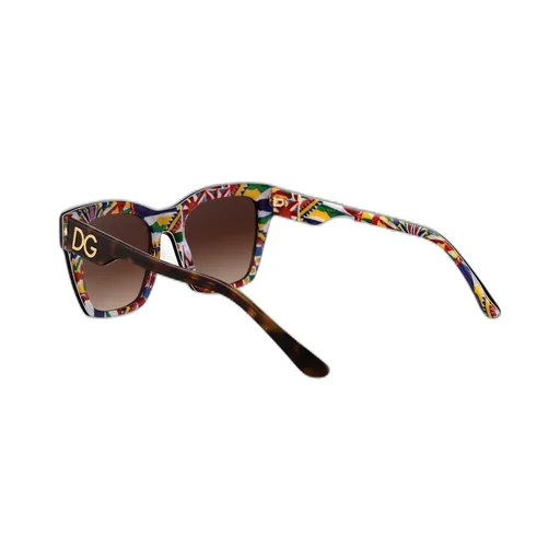 Square-Frame Gradient Sunglasses