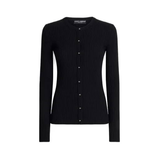 Ribbed-Knit Cardigan