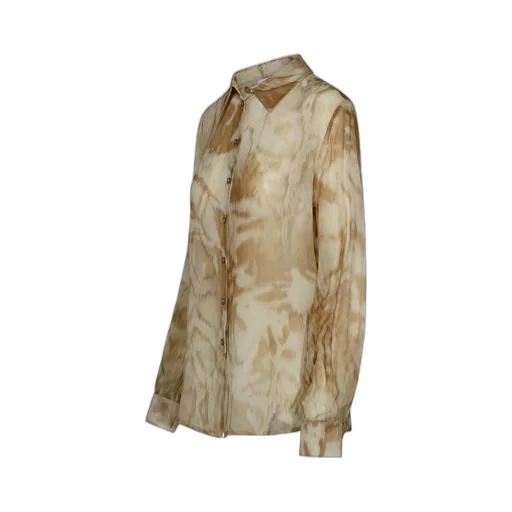Long-Sleeved Lapel Shirt