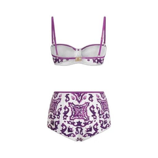 Majolica Printed Bikini Set