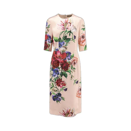 Floral Printed Midi Dress