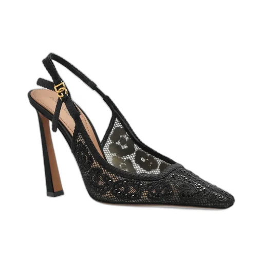 Lace Slingback Pumps
