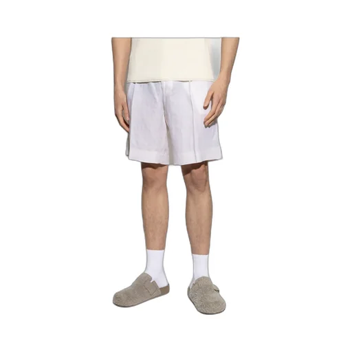 Pleated Shorts