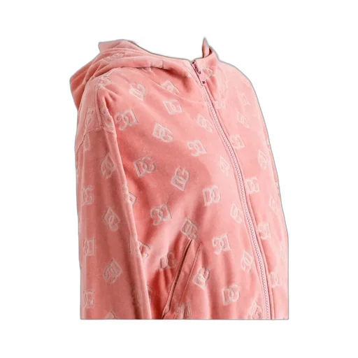 Dg Logo Jacquard Chenille Hoodie