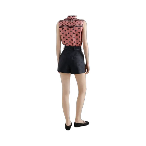 Logo-Print Blouse