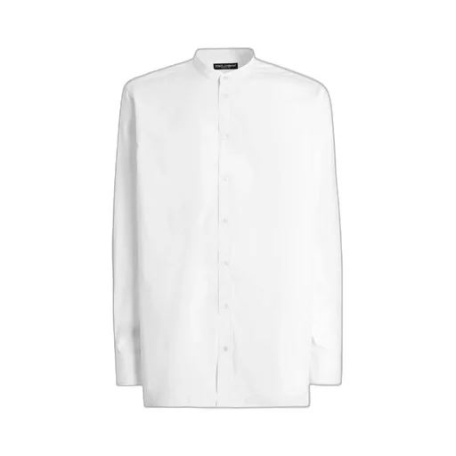 Mandarin Collar Long Sleeved Shirt